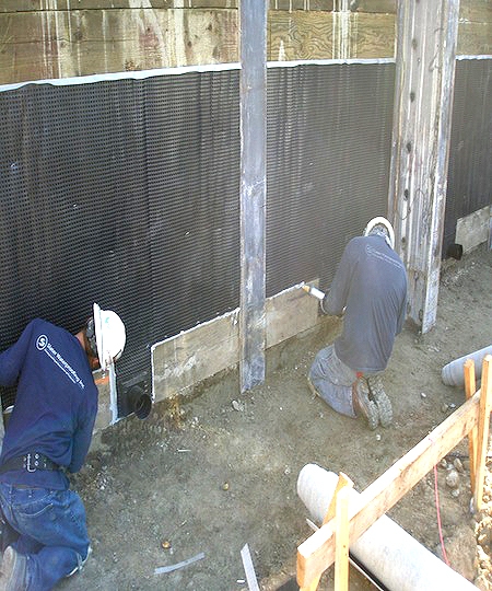 Below Grade Waterproofing